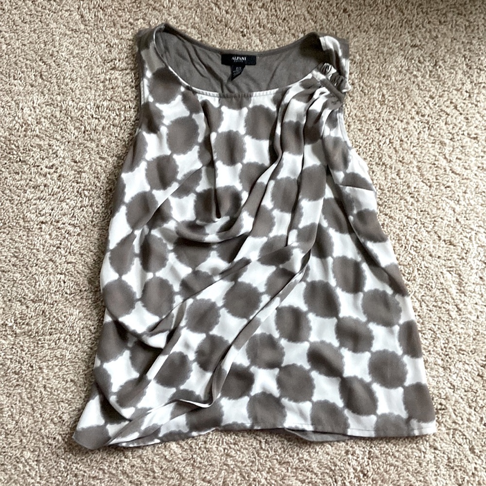 Alfani Petite sleeveless blouse